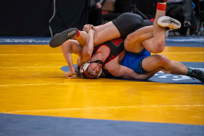 East Central wrestler Brody Wingate medals at IHSAA state tournament