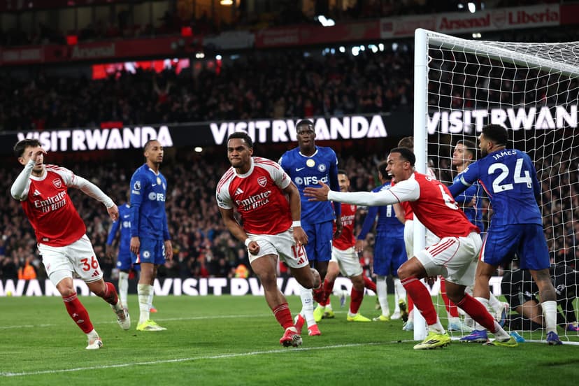 Timber wants Arsenal to enjoy title race after Chelsea win