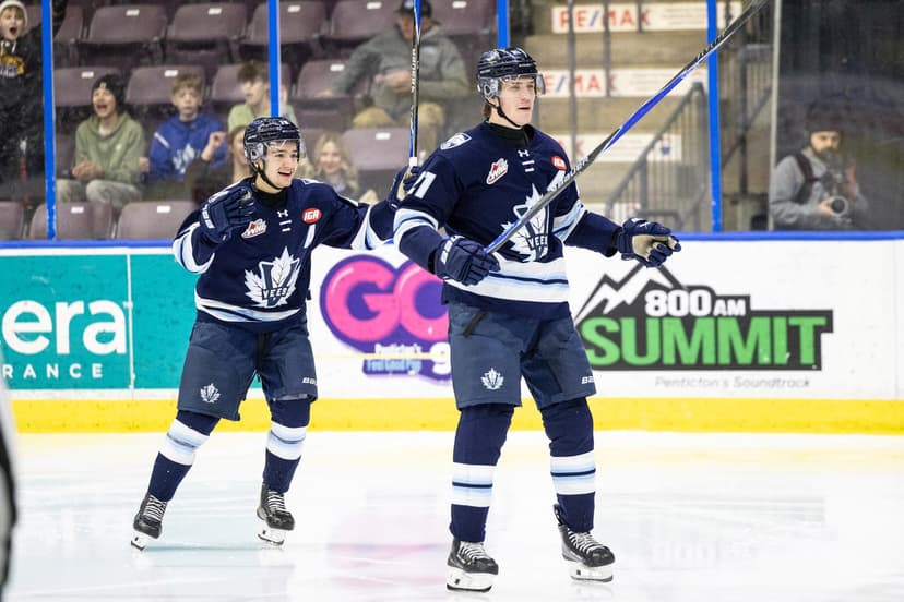 Seattle Kraken Sign Penticton Vees Forward Ryden Evers To An Entry-Level Contract