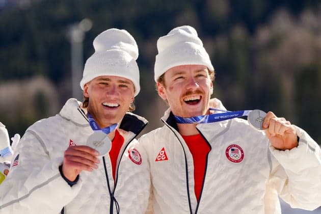 U.S. Olympian Ben Ogden Makes History in Italy