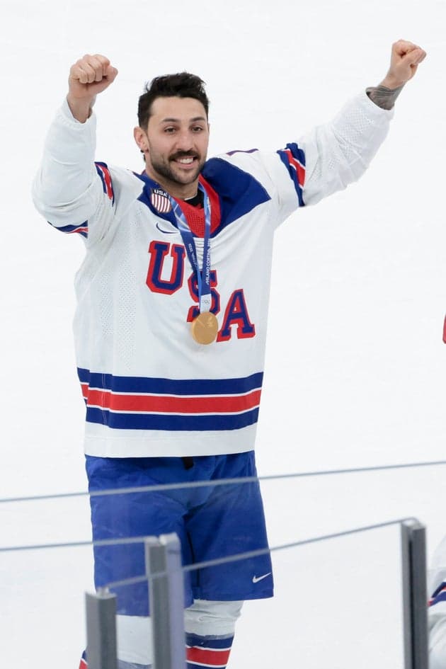U.S. Hockey Player Reveals His NSFW Celebration Plan In A Lip-Reader's Delight