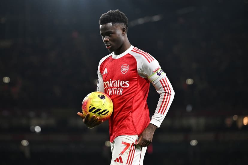 Bukayo Saka Signs New Five-Year Deal with Arsenal
