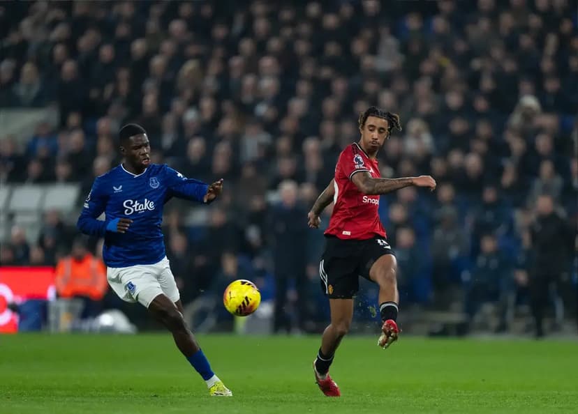 Leny Yoro showed once again what a talent United have on their hands