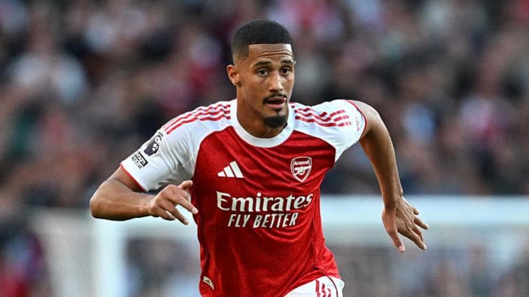 Where is William Saliba? Why Arsenal defender is missing Brighton game in Premier League