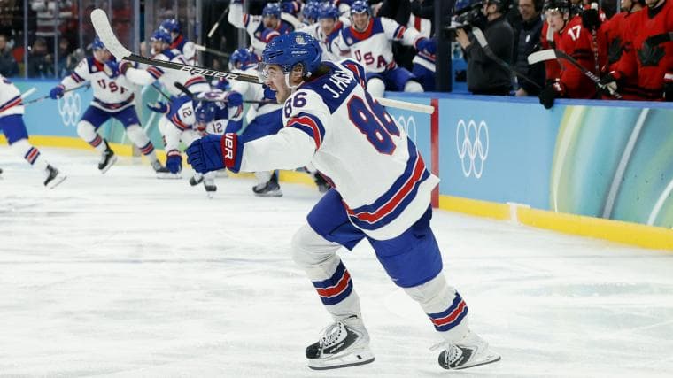 U.S. hockey hero Jack Hughes makes State of the Union decision after gold medal-winning goal at Olympics