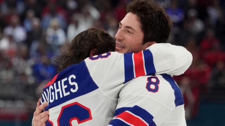 Jack Hughes reacts to USA ending 46-year drought: ‘We’re so proud to be Americans’