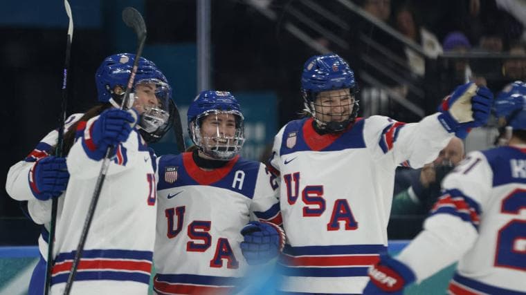 USA and Canada Advance to Women's Olympic Hockey Semifinals