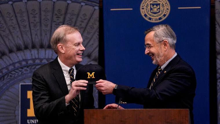 Michigan, Penn State, Maryland, USC, LSU, and TCU reps present at College Football restructuring pitch