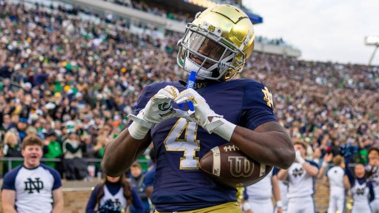 Notre Dame RB Jeremiyah Love reportedly visiting AFC South team