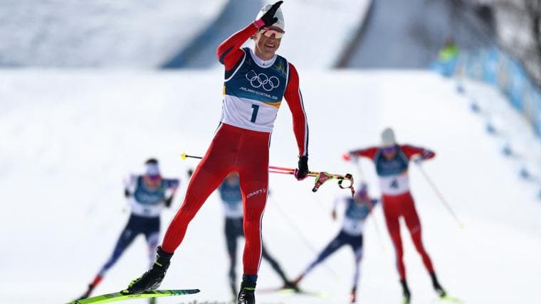 Norway's Johannes Hoesflot Klaebo Breaks Winter Olympics Gold Medal Record