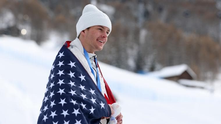 Jake Canter Overcomes 20% Survival Chance to Win Olympic Snowboarding Medal