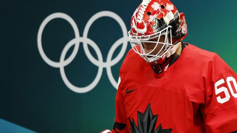 Team Canada goalie Jordan Binnington's saga will be on display in gold medal game