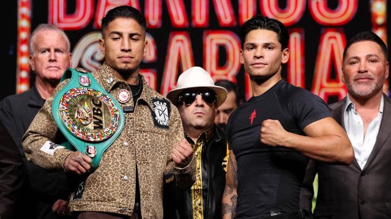 Ryan Garcia vs. Mario Barrios live updates, results, highlights for 2026 boxing event