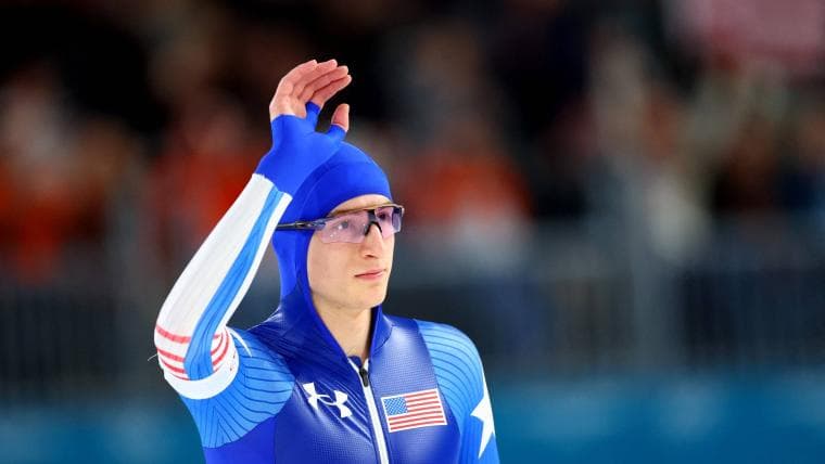 Jordan Stolz medal count: How speed skating star compares to Apolo Ohno, Eric Heiden, other American greats