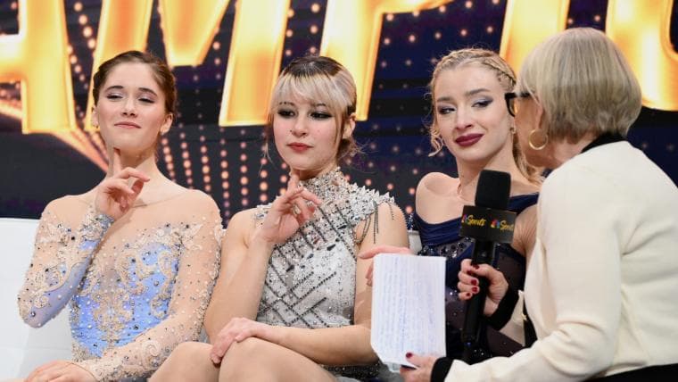 USA's Figure Skating BFFs Nicknamed 'Blade Angels' for Olympics