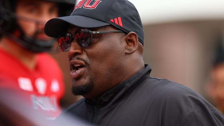 Northern Illinois head coach Thomas Hammock moves on for NFL job