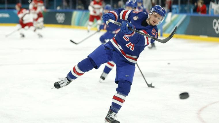 USA Men's Hockey Team Advances to Quarterfinals