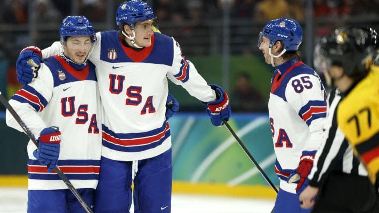USA vs. Sweden Men's Hockey Quarterfinal Set for 2026 Olympics