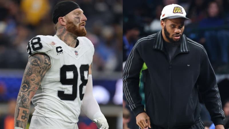 Maxx Crosby Explains How He Learns Nuances From Other Defensive Players Like Micah Parsons