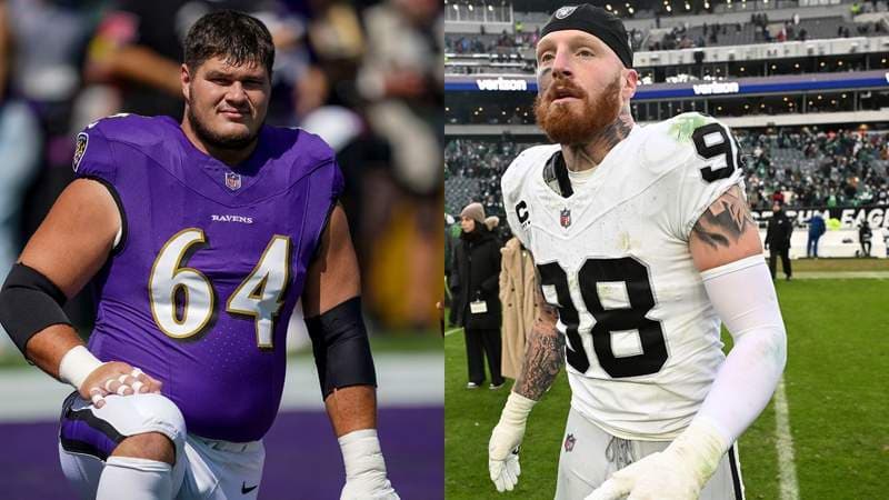 Skip Bayless Says Maxx Crosby “Is Born to Be a Raider,” Claims Tyler Linderbaum Got Overpaid