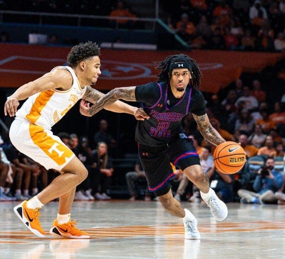 How TSU basketball's Dante Harris' past March Madness trips have paid off