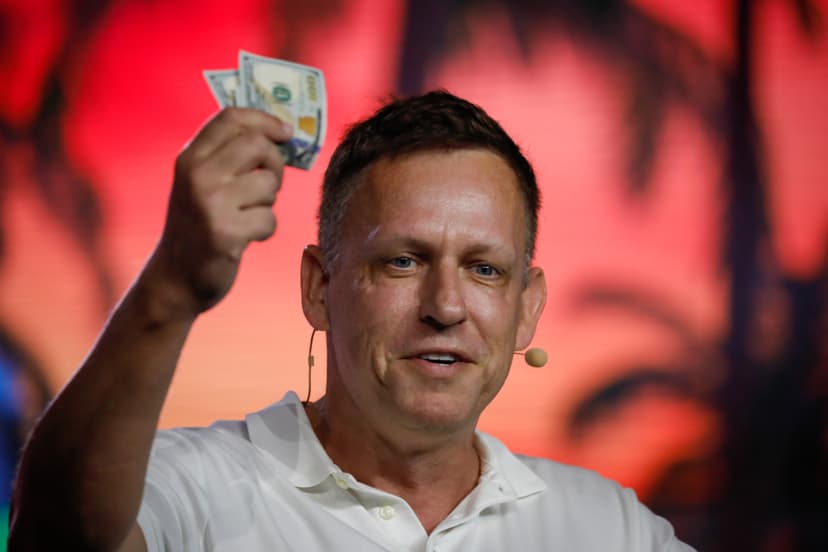 Peter Thiel Sells Entire Stake in Crypto Company