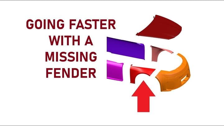 Did Tyler Reddick Go Faster With A Missing Fender At Atlanta?