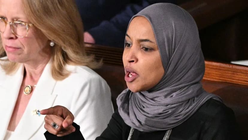 Ilhan Omar Disrupts Trump’s State of the Union With Searing Message: ‘You Have Killed Americans’ | Video
