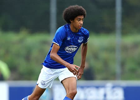 Another hamstring injury means the end of Tyler Onyango's Everton Academy career