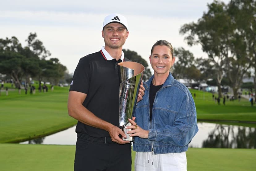 Swedish Golfer Ludvig Aberg's Girlfriend Olivia Peet Is Also a Tennis Ace