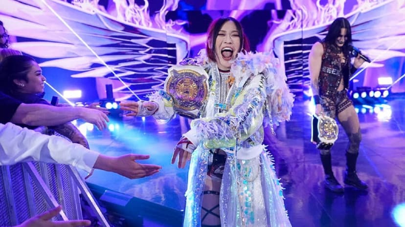 WWE Women’s Tag Team Champion Iyo Sky Talks Bond With Partner Rhea Ripley