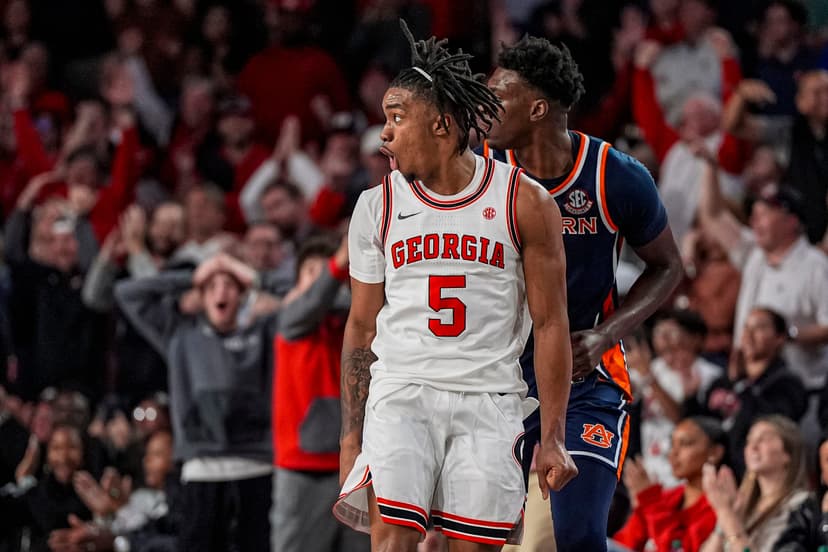 Georgia Basketball Drops in Latest Bracketology