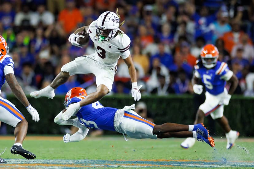 Georgia Transfer WR Anthony Evans II's Performance at Mississippi State