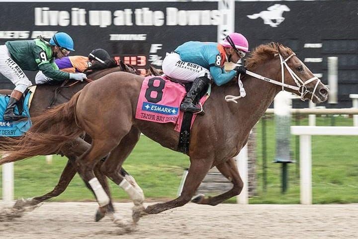 Two more Kentucky Derby preps, two more upsets in weekend horse racing