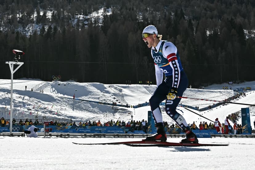 USA Wins Silver in Men's Cross-Country Team Sprint