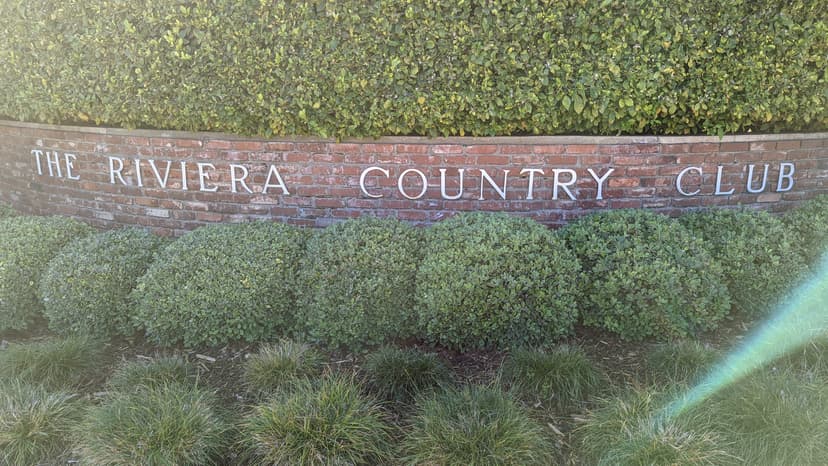 Riviera Country Club to Host Two Major Golf Championships and the Olympics Over Next Five Years