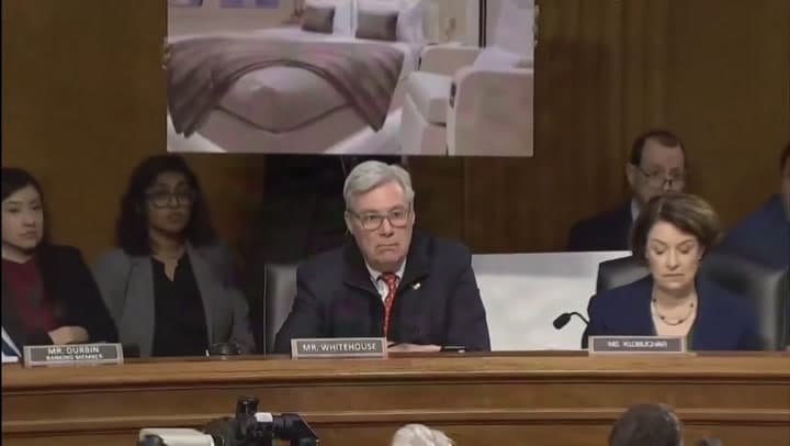 ICE Barbie Confronted by Photo of Her Mile-High Boudoir