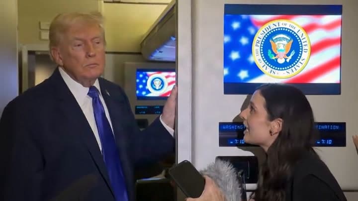 Trump Snubs Nobel Winner and Skirts Valentine's Day Questions