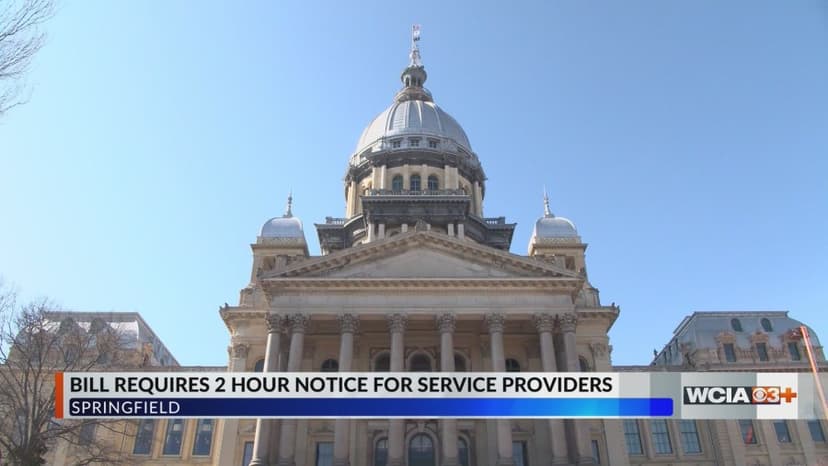 Illinois Bill Proposes 2-Hour Notice for Service Provider Arrivals