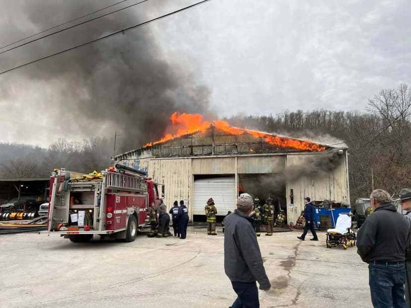 Massive Garage Fire in Mount Vernon Battled for Seven Hours