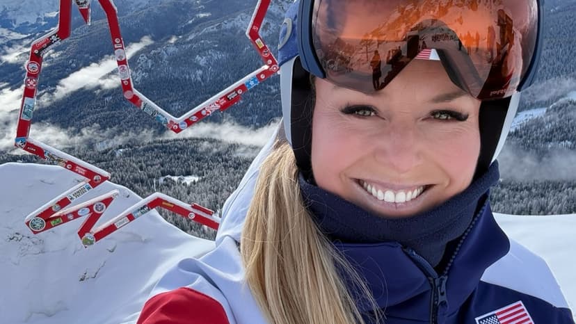 Lindsey Vonn Shares Emotional Update After Olympic Crash