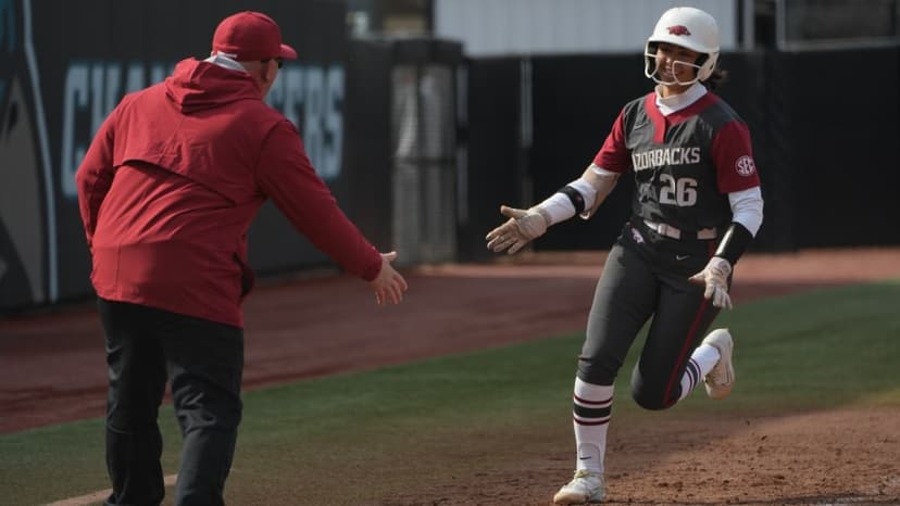 Corning Grad Atalyia Rijo's Three-Run Homer Lifts Arkansas Softball