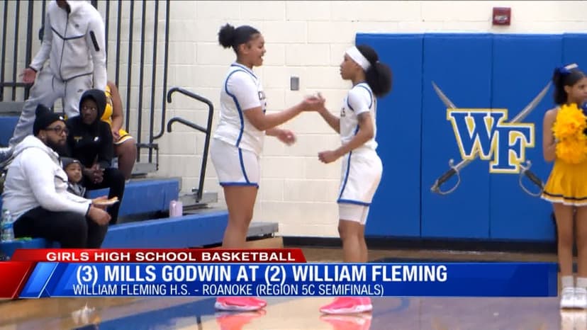 William Fleming advances to Region 5C Girls Basketball Finals