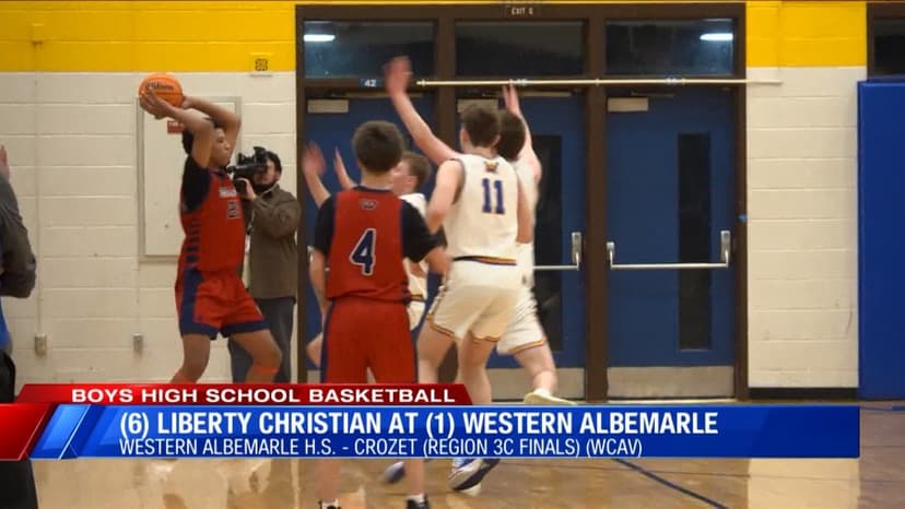 Liberty Christian boys win the Region 3C basketball finals