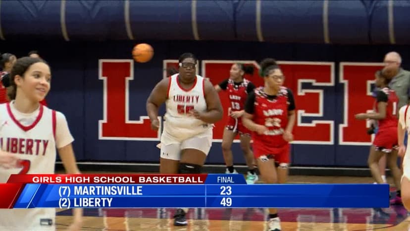 Liberty Wins Girls Region 2C Quarterfinals Against Martinsville