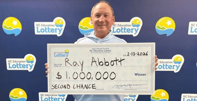 North Carolina Man Wins $1 Million from Christmas Scratch-Off