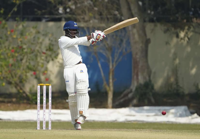 Sudip Gharami Leads Bengal with Unbeaten Century in Ranji Trophy