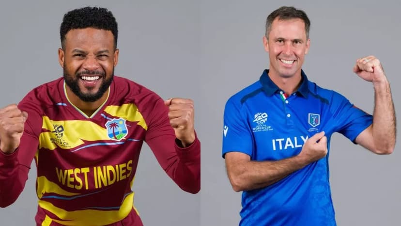 West Indies to Face Italy in T20 World Cup 2026 Match
