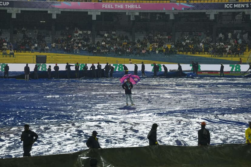 Pakistan vs New Zealand T20 World Cup Match Washed Out by Rain