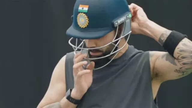 Virat Kohli hits the nets: Practice video goes viral ahead of IPL - watch